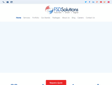 Tablet Screenshot of fsdsolutions.com